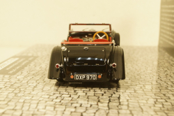 Bugatti Type 57SC Corsica Roadster 1938 (Black), 437110430, Minichamps 1:43
