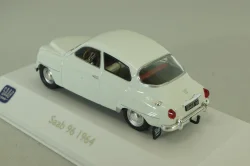 SAAB 96 1964, white, 3898002, Atlas Saab Car Museum Collection, 1:43