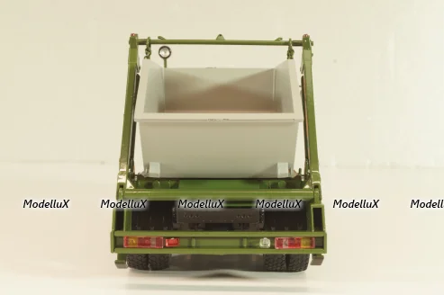 КО-450(4333) мусоровоз на шасси Зил-4333, оранжевый/серый, 101883, Автоистория 1:43