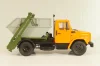 КО-450(4333) мусоровоз на шасси Зил-4333, оранжевый/серый, 101883, Автоистория 1:43