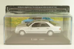 Mercedes-Benz E 320 (W210) 1995, silver, Mercedes-Benz Offizielle Modell-Sammlung #43, Deagostini 1:43 Уценка!