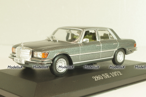 Mercedes-Benz 280 SE (W116) 1972, grey, 7905017, Atlas 1:43