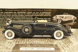 Duesenberg SJN Convertible Coupe 1936, 437150332,  Minichamps 1:43
