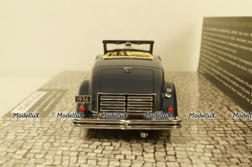 Duesenberg SJN Convertible Coupe 1936, 437150332,  Minichamps 1:43
