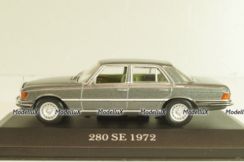 Mercedes-Benz 280 SE (W116) 1972, grey, 7905017, Atlas 1:43