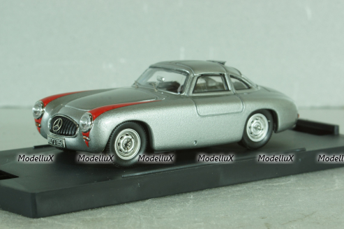 Mercedes-Benz 300 SL Coupe street 1952, silver , BG7241, Bang 1:43