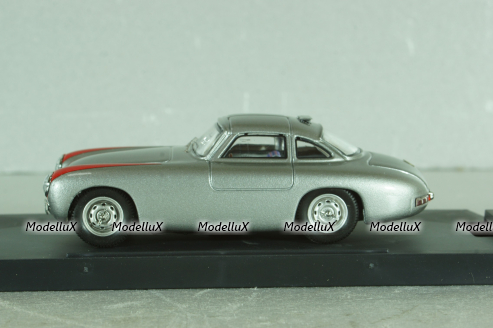 Mercedes-Benz 300 SL Coupe street 1952, silver , BG7241, Bang 1:43