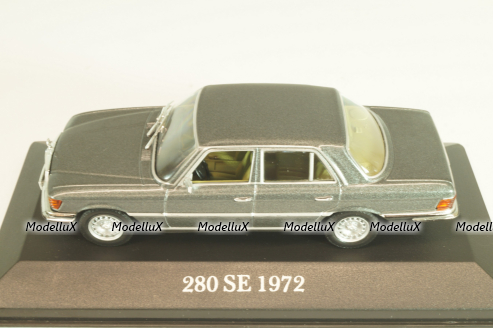 Mercedes-Benz 280 SE (W116) 1972, grey, 7905017, Atlas 1:43