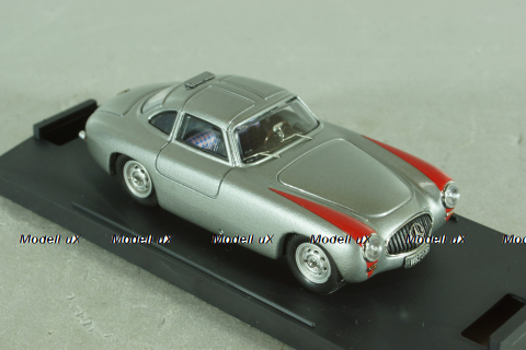 Mercedes-Benz 300 SL Coupe street 1952, silver , BG7241, Bang 1:43