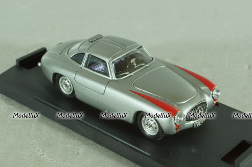 Mercedes-Benz 300 SL Coupe street 1952, silver , BG7241, Bang 1:43