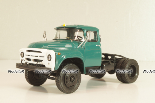 Зил-130В1 тягач, зеленый, АвтоИстория 1:43