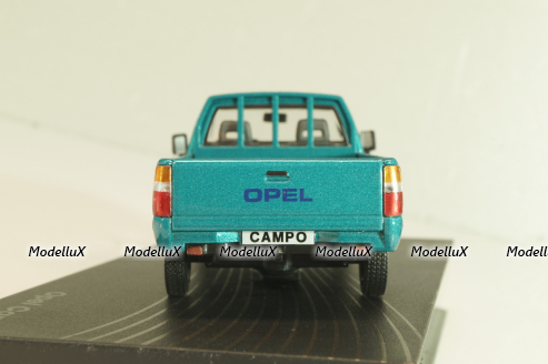 Opel Campo pickup 1993, green metallic, OPC042, Opel Collection #42, Altaya  1:43 с журналом, запечатанный!