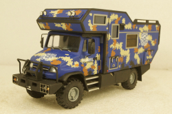 Зил-432730 Бычок 4х4 Кемпиг синий, KV мастерская 1:43