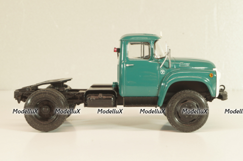 Зил-130В1 тягач, зеленый, АвтоИстория 1:43