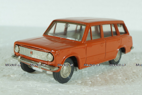 Ваз-2102, А11, кирпичный, Тантал/Радон 1:43