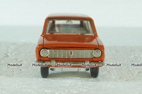 Ваз-2102, А11, кирпичный, Тантал/Радон 1:43