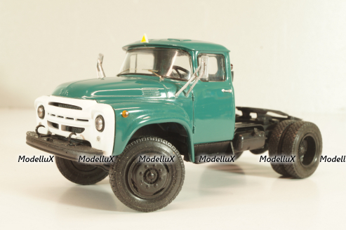 Зил-130В1 тягач, зеленый, АвтоИстория 1:43