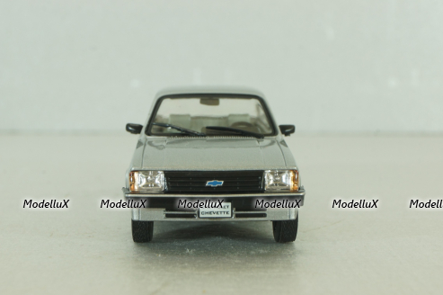 Chevrolet Chevette SL/E Sedan 1987 silver, OPC118, Opel Collection #118 1:43