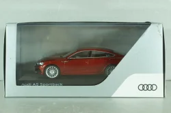 Audi A5 Sportback 2017 красный, Spark 1:43