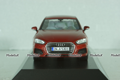 Audi A5 Sportback 2017 красный, Spark 1:43