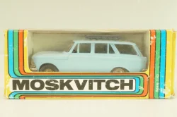 Москвич-427 с багажником, октябрь 1991г., голубой, Тантал/Радон 1:43