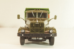 Краз-256Б1 самосвал 1987г, Хаки/зеленый, Н773, Наш Автопром 1:43