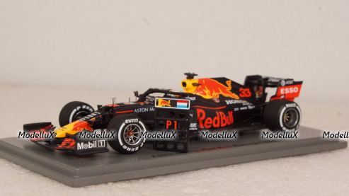 Aston Martin Red Bull Racing RB16 No.33 Red Bull Racing - Winner 70th Anniversary GP 2020 - Max Verstappen, S6479, Spark 1:43