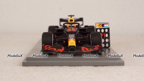 Aston Martin Red Bull Racing RB16 No.33 Red Bull Racing - Winner 70th Anniversary GP 2020 - Max Verstappen, S6479, Spark 1:43