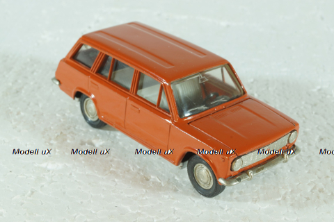 Ваз-2102, А11, кирпичный, Тантал/Радон 1:43