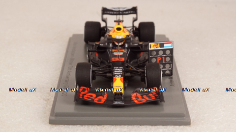 Aston Martin Red Bull Racing RB16 No.33 Red Bull Racing - Winner 70th Anniversary GP 2020 - Max Verstappen, S6479, Spark 1:43