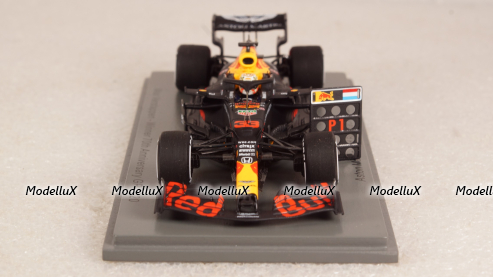 Aston Martin Red Bull Racing RB16 No.33 Red Bull Racing - Winner 70th Anniversary GP 2020 - Max Verstappen, S6479, Spark 1:43