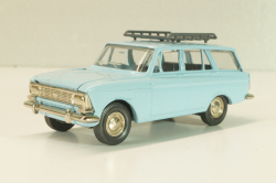 Москвич-427 с багажником, октябрь 1991г., голубой, Тантал/Радон 1:43