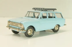 Москвич-427 с багажником, октябрь 1991г., голубой, Тантал/Радон 1:43