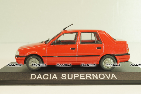 Dacia Supernova 2000, red,  Masini DeLegenda #45, DeAgostini 1:43