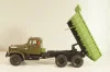 Краз-256Б1 самосвал 1987г, Хаки/зеленый, Н773, Наш Автопром 1:43
