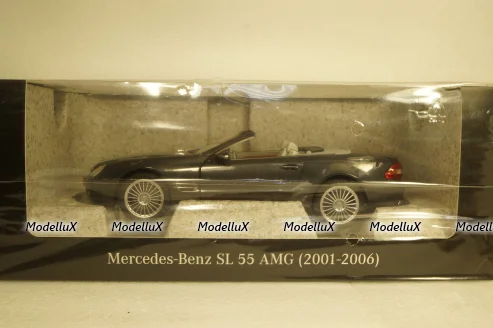 Mercedes SL-Class SL500 (R230) Cabriolet 2003, B66040687, Norev 1:18