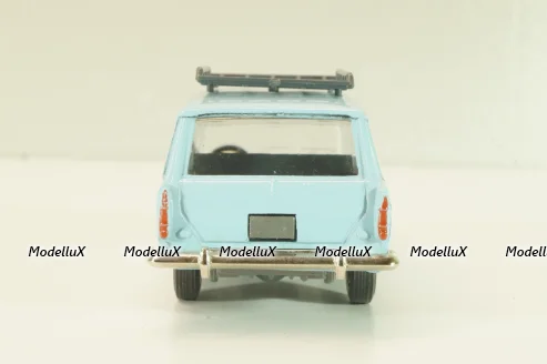 Москвич-427 с багажником, октябрь 1991г., голубой, Тантал/Радон 1:43