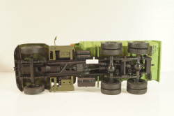 Краз-256Б1 самосвал 1987г, Хаки/зеленый, Н773, Наш Автопром 1:43