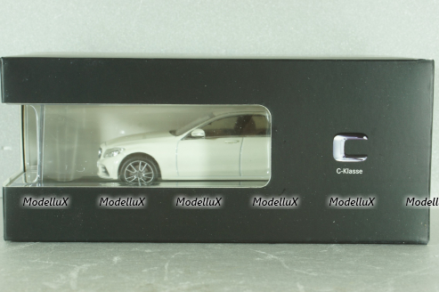 Mercedes-Benz C200 (W205) facelift 2017, white B66960447, Norev 1:43