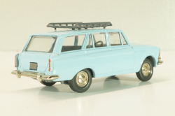 Москвич-427 с багажником, октябрь 1991г., голубой, Тантал/Радон 1:43