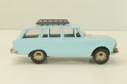 Москвич-427 с багажником, октябрь 1991г., голубой, Тантал/Радон 1:43