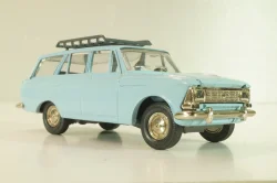 Москвич-427 с багажником, октябрь 1991г., голубой, Тантал/Радон 1:43