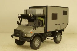 Mercedes Unimog 4х4 Кемпинг серый, KV мастерская 1:43