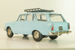 Москвич-427 с багажником, октябрь 1991г., голубой, Тантал/Радон 1:43