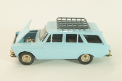 Москвич-427 с багажником, октябрь 1991г., голубой, Тантал/Радон 1:43