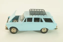 Москвич-427 с багажником, октябрь 1991г., голубой, Тантал/Радон 1:43