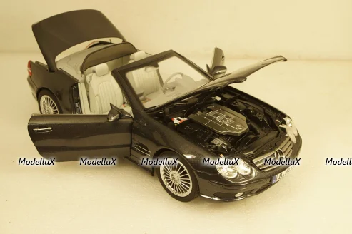 Mercedes SL-Class SL500 (R230) Cabriolet 2003, B66040687, Norev 1:18