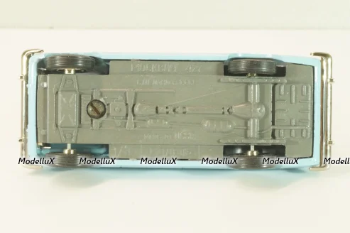 Москвич-427 с багажником, октябрь 1991г., голубой, Тантал/Радон 1:43