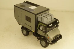Mercedes Unimog 4х4 Кемпинг серый, KV мастерская 1:43
