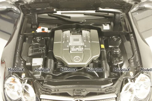 Mercedes SL-Class SL500 (R230) Cabriolet 2003, B66040687, Norev 1:18